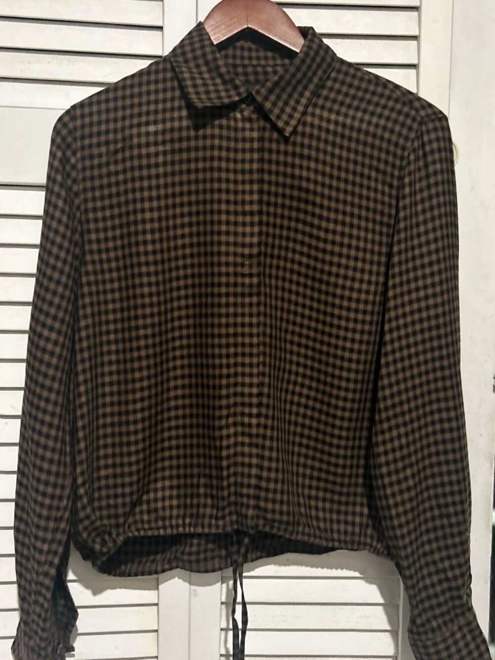 long sleeve blouse
